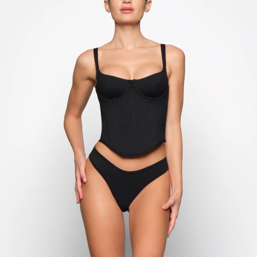SKIMS COTTON CORSET TOP I XL I NWT*